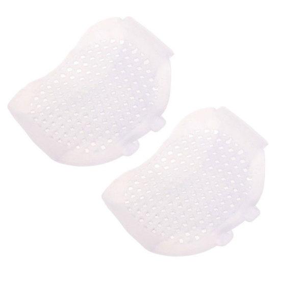 DYS 1 пара силиконовых подушечек для передней части стопы, мягкая дышащая защита для ног, обезболивающая стелька