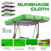 3 Seat Sun Shade Replacement Canopy Cover Dust Covers Garden Swing Fabric