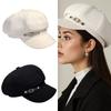 Модная черная шляпа от солнца женская восьмиугольная шляпа элегантная шляпа-утка для модных взрослых и любителей активного отдыха