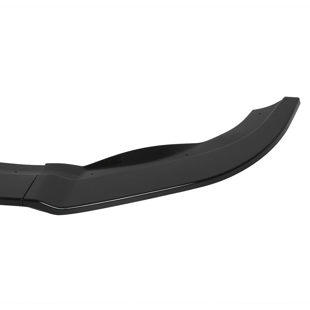 K SEEK DESIGN 3-секционный сплиттер-губа переднего бампера Замена для MK6 R R20 20092013(Черный глянец )