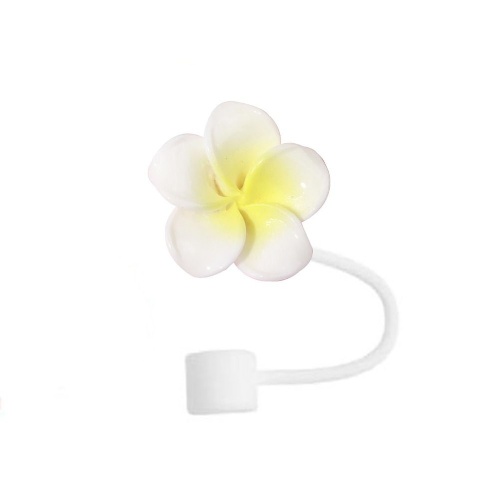 Компактные 10-миллиметровые крышки для соломинок Frangipani, хорошо герметизирующие крышки для соломинок, защитные крышки для соломинок, пылезащитные крышки для праздничных принадлежностей