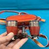 Maritime Brass Binocular Nautical  Spyglass Scope with Genuine Leather Box Hanging  Nautical  Monocular