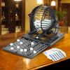 Bingo Lottery Machine Cage Lottery For Bingo Game Set Adult Family Large Party Entertainment Tabletop Board Game Sweepstakes