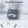 Соединитель выхлопной трубы, изогнутая трубка 13 см, нержавеющая сталь, для индивидуальной компоновки выхлопной системы в различных применениях