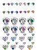 2025New 925 Silver Zodiac Bead Earrings Suitable for Original European Bracelets DIY Accessories Women's Exquisite Jewelry Gifts