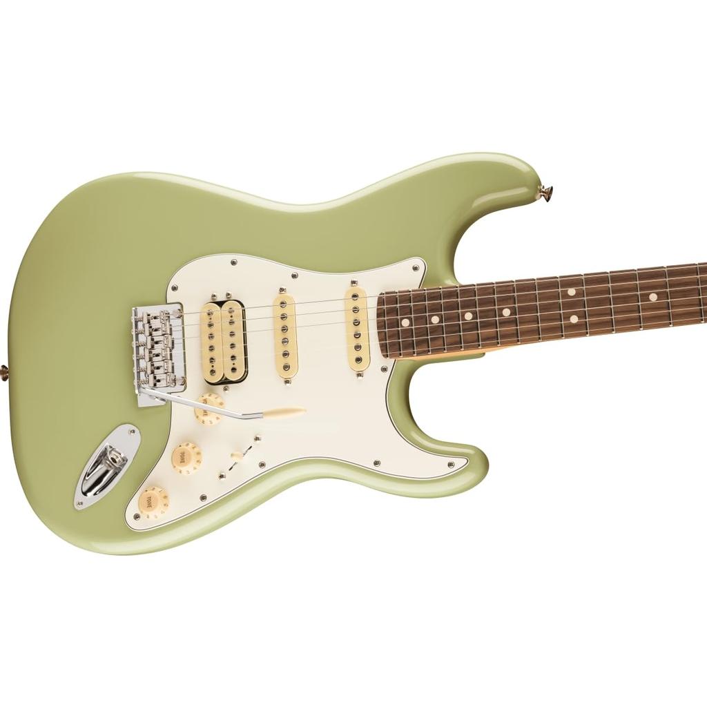 Fender Player II Rosewood Birch Green Electric Guitar with Soft Case Stratocaster® HSS, Fingerboard,