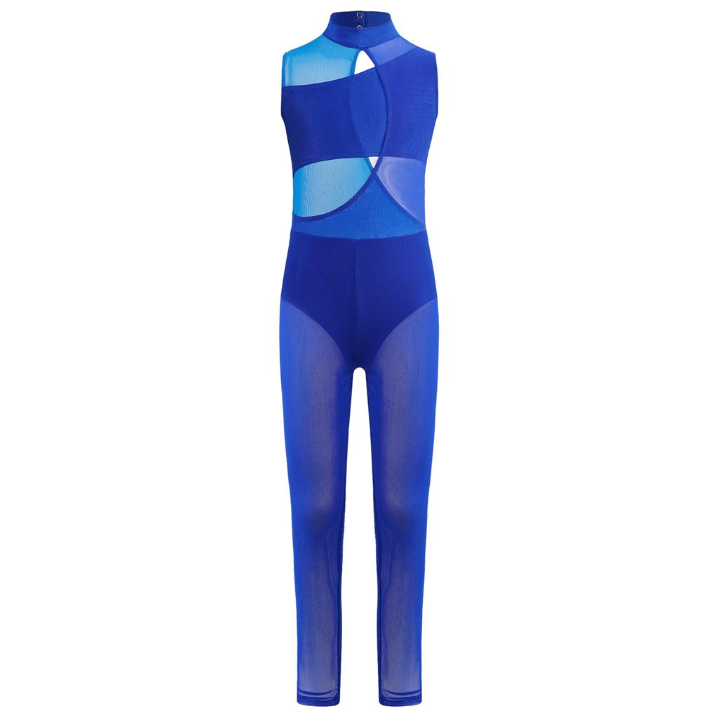 Kids Gymnastics Artistics Figure Skating Ballet Dance Unitards Costume Girls Rhythmic Gymnastics Jersey Full Body Leotard