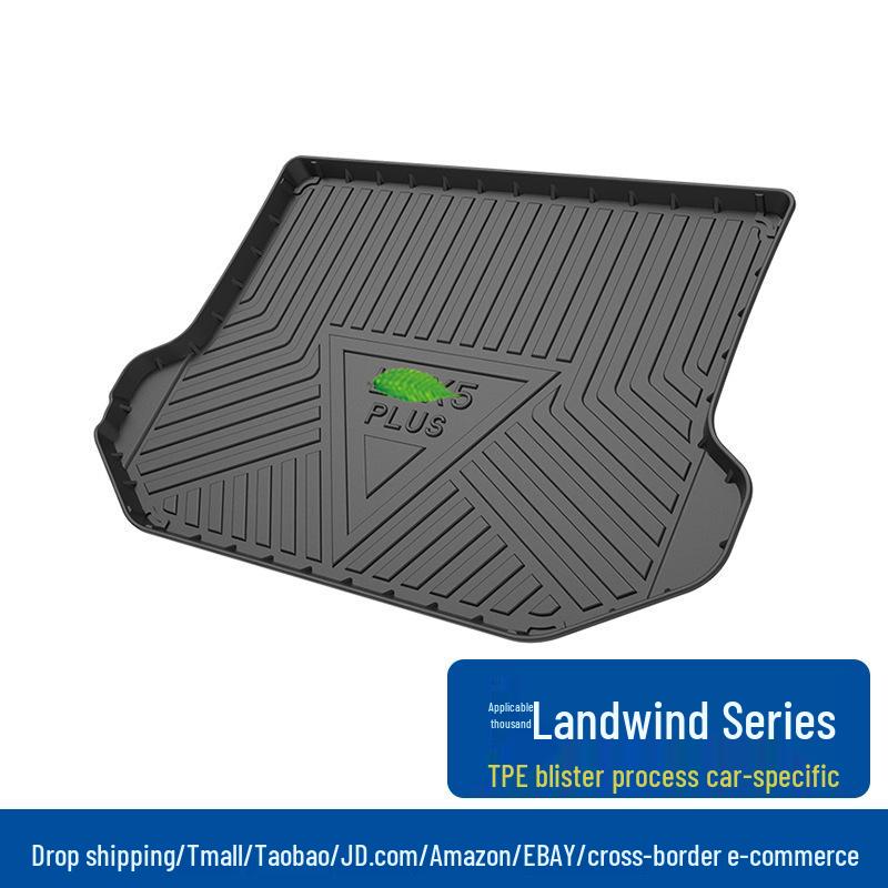 Коврик в багажник Landwind X7/X5PLUS/X2 Xiaoyao - Водонепроницаемый, Прочный, Без запаха, Экологичный TPE