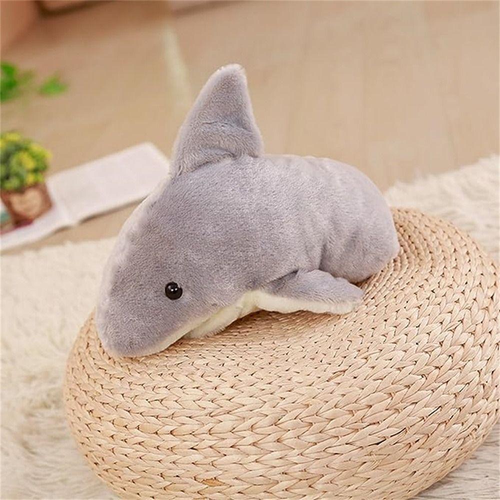 Plush Animal Shark Puppet Stuffed Animals Plush Hand Puppet Birthday Gift Early Education Toys
