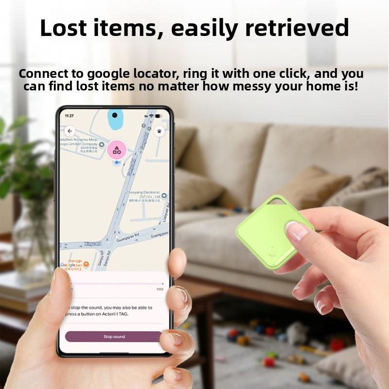 CD Smart Tag GPS Tracker Work With Android Google Find Hub Key Finder Locator Pet Locator AirTag for Xiaomi Samsung Vivo Phones
