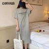 Plus Size T-shirt Dress Women's Short Sleeve Long Summer Loose Long Casual Dresses
