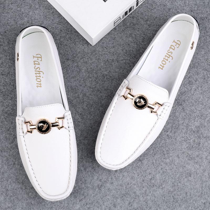 Doudou Shoes Men's Casual Trend Four-season Shoes Lazy Breathable One-pedal Shoes Driving Men's Shoes