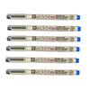 Sakura Pigma Micron Pens Tip Size 005 (0.20mm Line Width: Drawing, Sketching, Writing (Blue/Red)