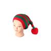 Merry Christmas Hat Santa Beanie Hat Green Red Christmas Knitted Hat Leisure   Christmas