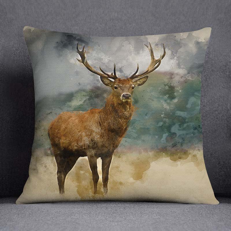 Африканские животные и звери, украшение для дома, наволочка, квадратная наволочка, украшение для дома и офиса, наволочка