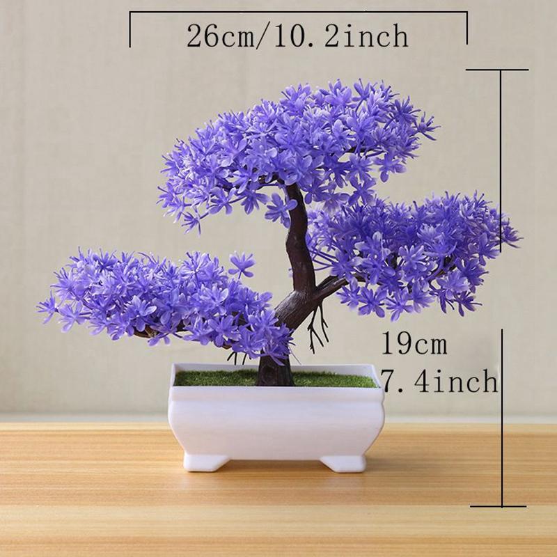 Artificial Tree Bonsai Simulation Plants Pot Plants for Garden Table Home Room Bedroom Decoration Outdoor Fake Plant Ornaments 5