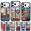 Лондон Красный Телефонный Автобус Биг Бен Чехол для Телефона для iPhone 17 16 15 14 13 Pro Max Задняя Крышка для 12 11 Pro Coque
