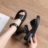 Women's Casual Sports Sandals 2024 Summer New Fashion Versatile Comfortable Lightweight Breathable Thick Soled Shoes Women
