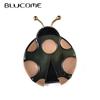 New Arrival Quality Acrylic Insect Brooch Ladybug Shape for Men Women Suit Hijab Pins