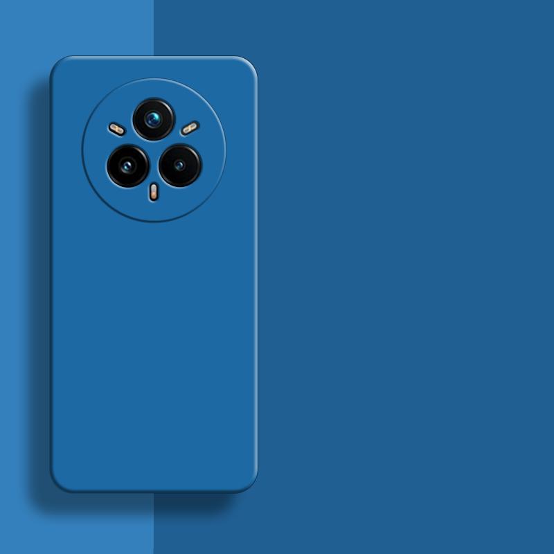 Для Realme 14 Pro+ Чехол Realme 14 Pro Plus Чехол 6,83 дюйма Оригинальный жидкий силиконовый резиновый противоударный бампер для Realme 14 Pro
