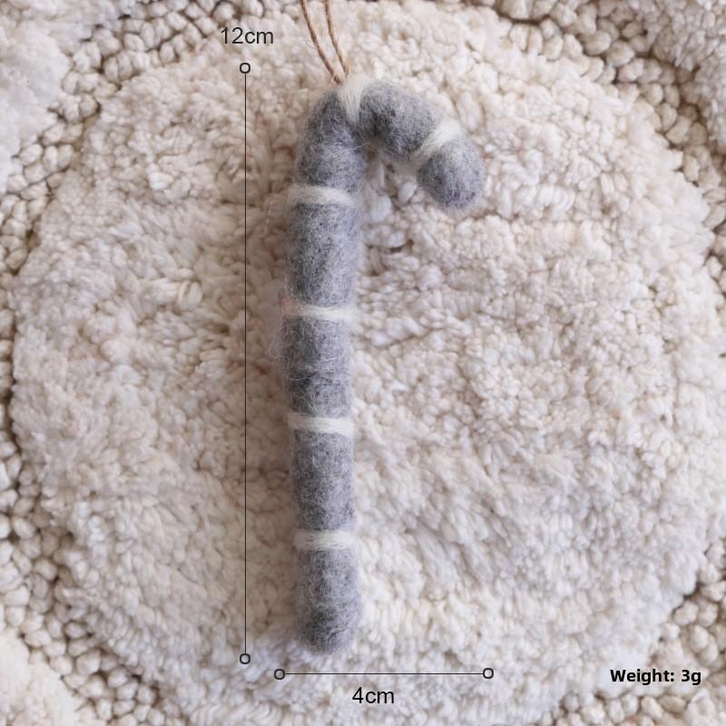 Lollipop Tree Christmas Ice Cream Shape Decor With Hanging Toys For Holiday