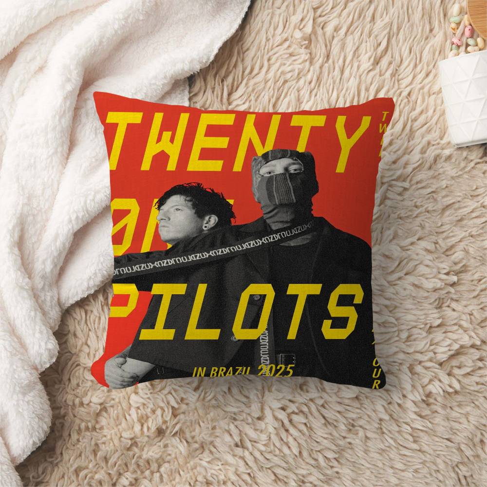 TTwenty One Pilots Band Maple Design Cushion Cover Happy Autumn Harvest decor Holiday Decorati Pillow Cover