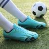 Модные мужские футбольные бутсы TF/FG нескользящие футбольные бутсы на шнуровке для тренировок на газоне сверхлегкие кроссовки высокого качества с низким верхом 35-45