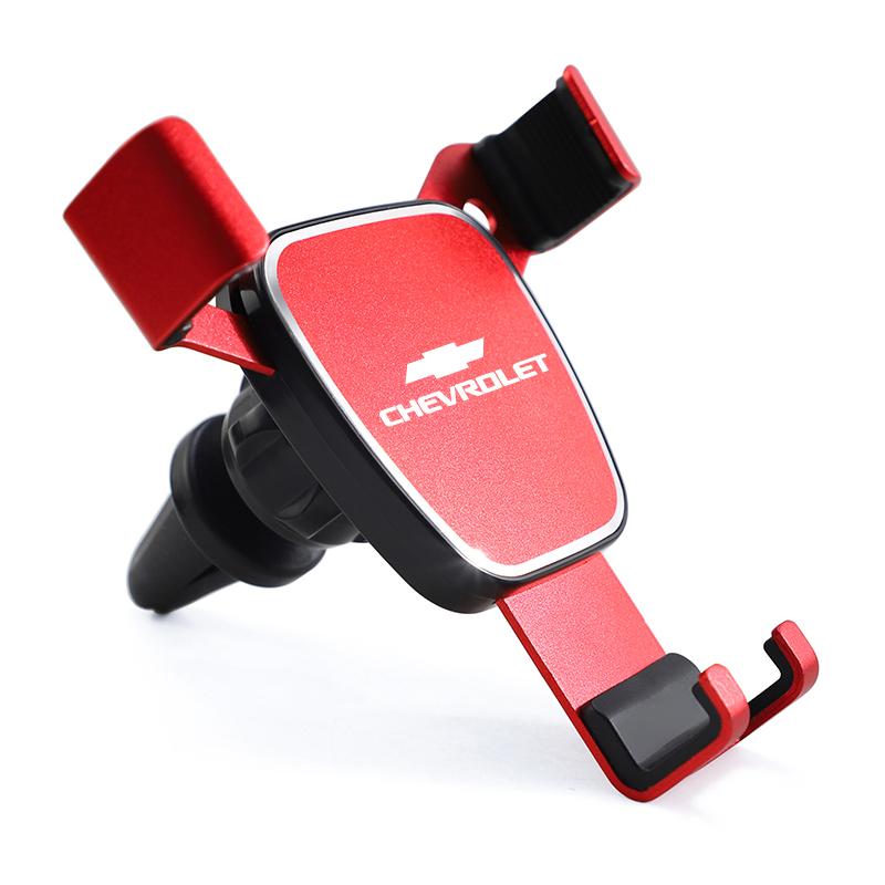 ILNOP1 Car Phone Holder Mobile GPS Stand Vent Mount Accessories For Chevrolet Corvette Montana TrailBlazer Silverado Traverse Camaro