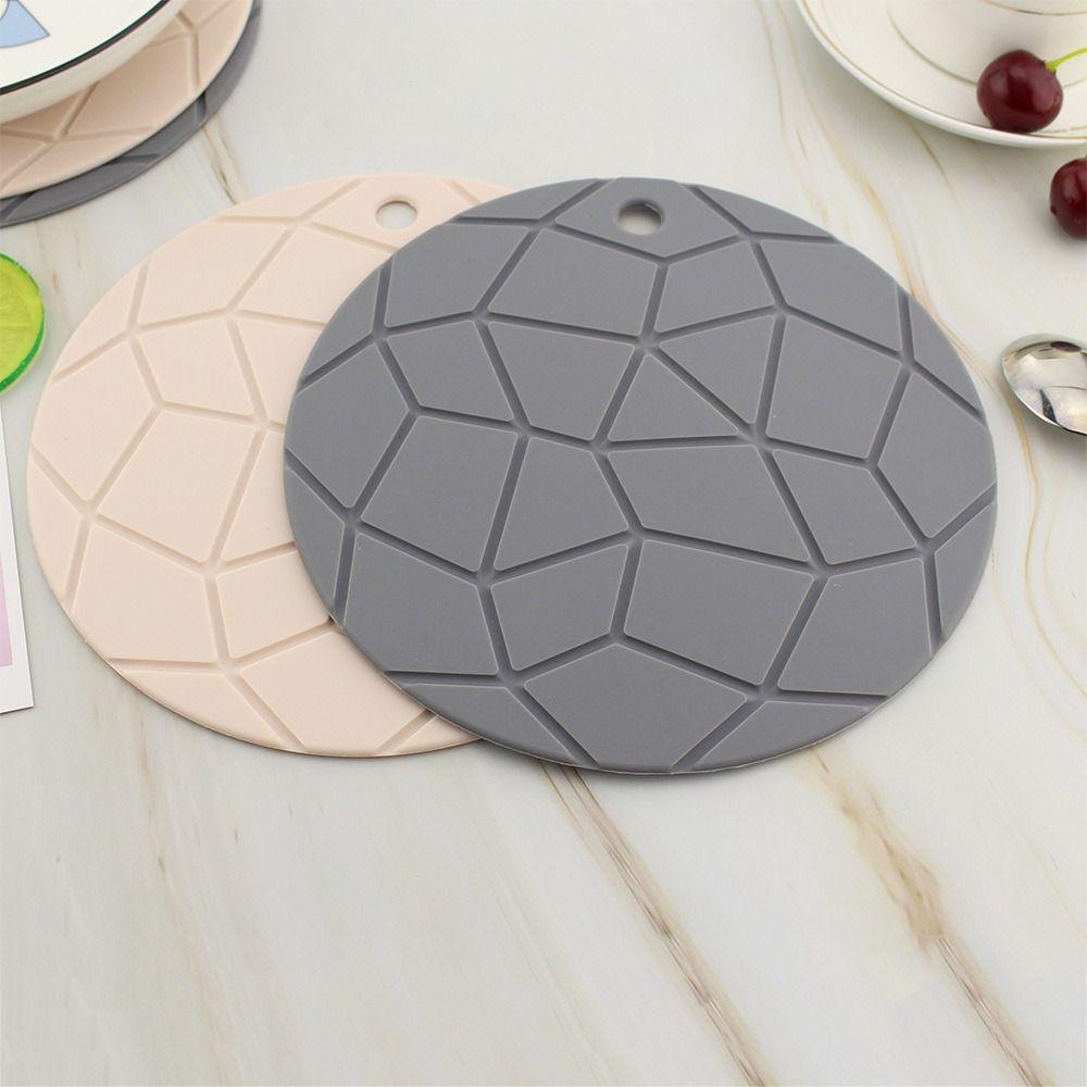 Non Slip Silicone Pot Mat Foldable Tableware Pad Table Decoration Dining Table Mat Kitchen