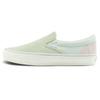 Slip-On Classic Casual Versatile Low-Top Skate Shoes Unisex Sneakers Green White VN000CTCBGK
