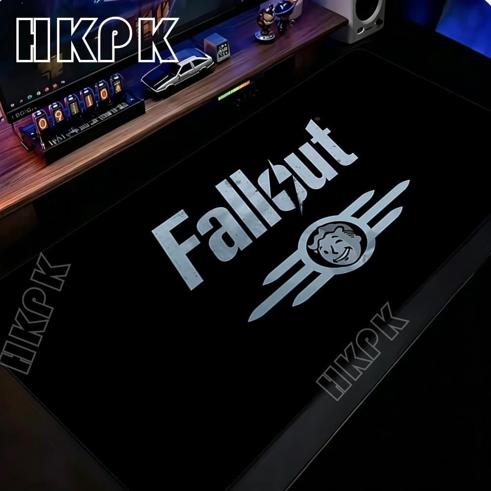 XXL Fallout 4 Gamer Large Mouse Pad Keyboard Non-slip Rubber Laptop PC Gaming Office Extended Deskmat Computer Accessories Mats
