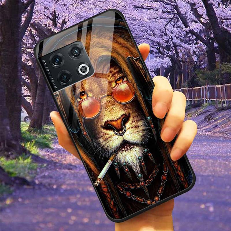 For OnePlus 10 Pro 5G Case 6.7'' Tempered Glass Starry Marble Hard Back Cover for One Plus 10Pro Funda Capa Oneplus10pro Coque
