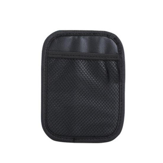 Universal Car Seat Side Back Storage Net Bag Phone Holder Pocket Organizer Black