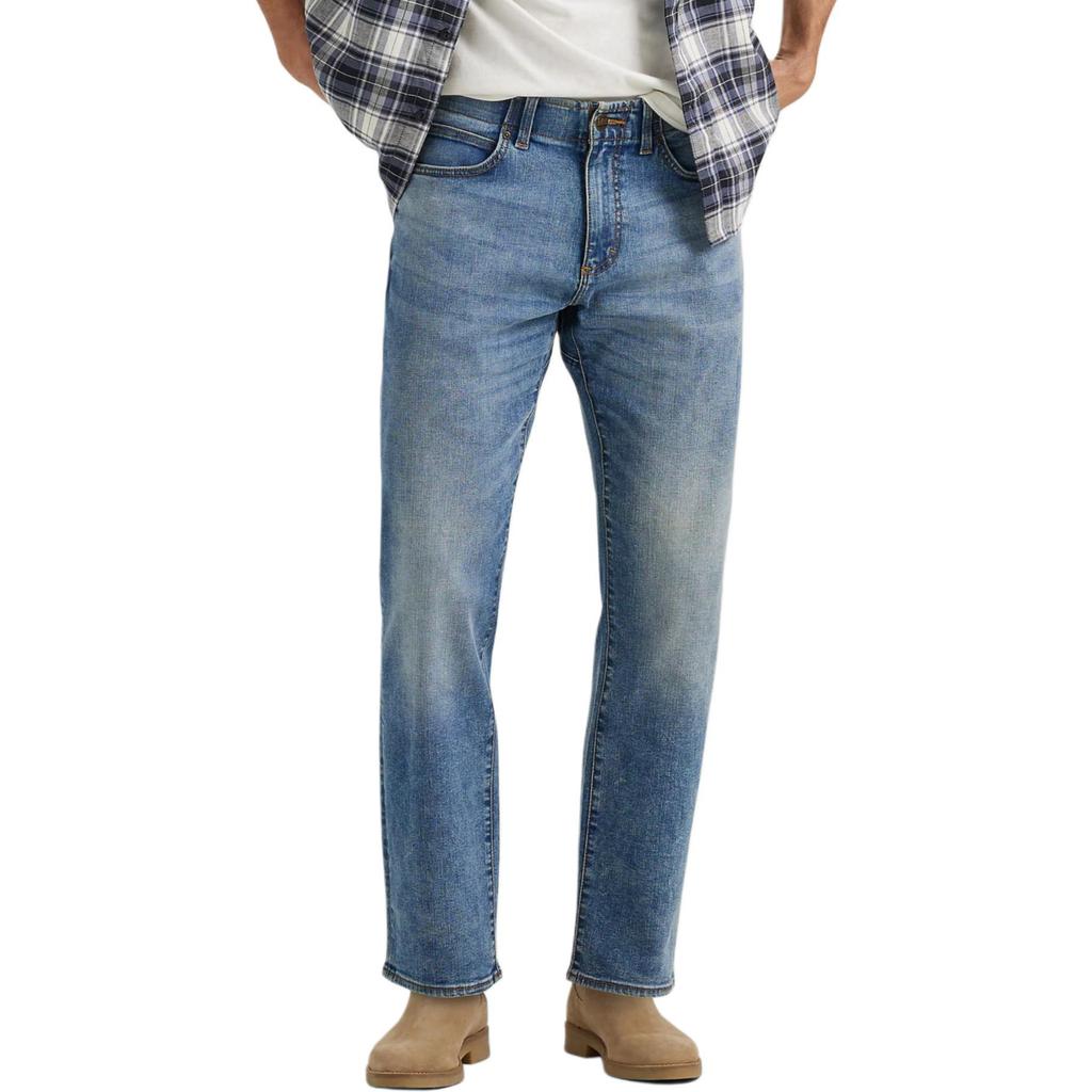 Lee Jeans Men's Medium Blue Moderate Tapered Pants LEE-2015247