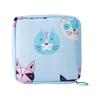 Women Portable Sanitary Napkin Tampon Storage Bag Cotton Travel Makeup Storage Bag Literary Zipper Coin Purse Sundries Storage#w