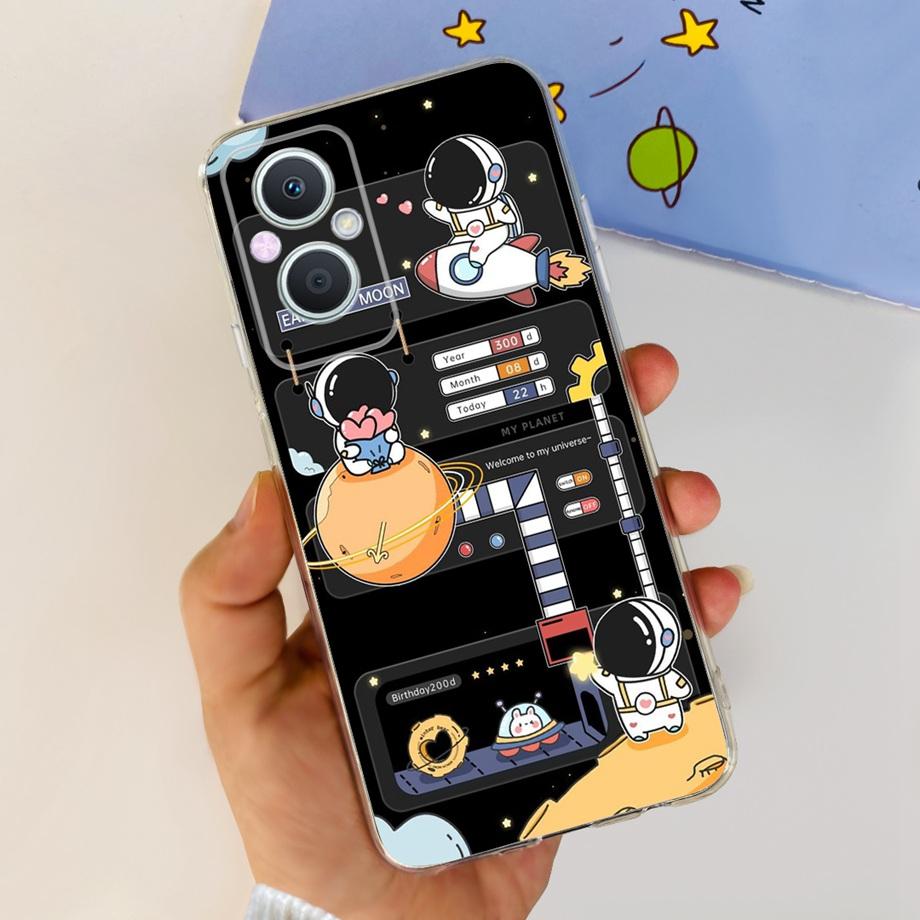 For OPPO Reno 8 Lite 5G Case Cover Reno 7 Lite Phone Bumper Silicone Soft TPU For Cover OPPO Reno8 Z Reno7 Z Fundas Capa