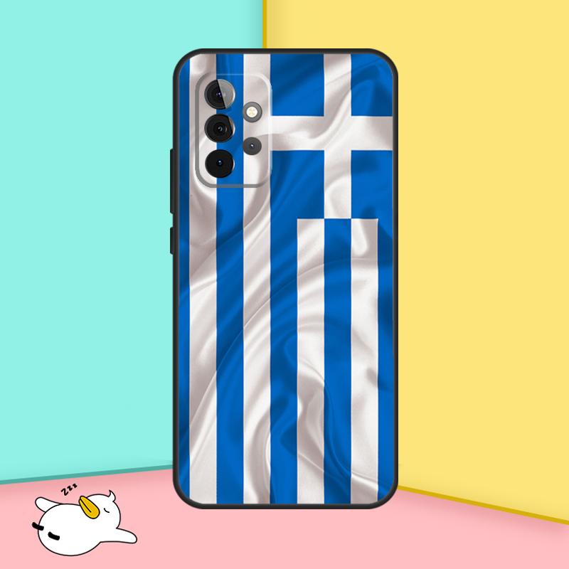 Греция Греческий Флаг Чехол Для Samsung Galaxy A15 A55 A35 A52 A32 A12 A16 A26 A36 A56 A53 A33 A13 A14 A34 A54 A17
