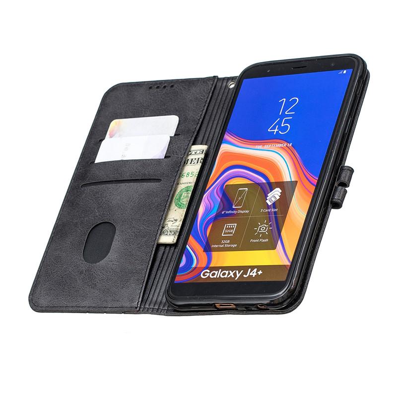 Чехол On для Samsung Galaxy J4 J6 Plus Чехол Кошелек Магнитная Кожаная Обложка J 4 6 J4Plus J6Plus 2018 Флип Чехол для Телефона Coque