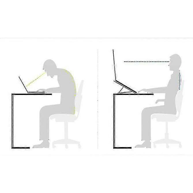 Adjustable Portable Tablet Laptop Stand Holder Desk Riser For Notebook Desk