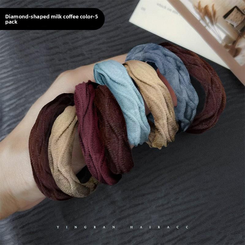 Высокоэластичная, нежная к волосам, утолщенная, минималистичная, прочная, большая резинка для волос