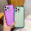 Роскошный Яркий Конфетный Цвет Ударопрочный Чехол для iPhone 16 15 14Plus 13 12 11 Pro Max Мягкий Бампер Броня Эстетичный Прозрачный Чехол для Телефона