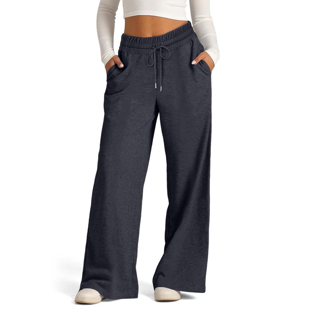 Women's High Waisted Wide Leg Sweatpants Casual Yoga Jogger Pants