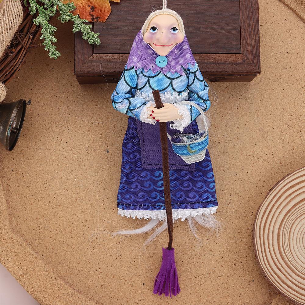 New Good Luck Kitchen Witch Doll Charm Home Charming Witch Doll Handmade Witch Doll Home and Halloween Decoration