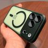 Роскошный Магнитный Защитный Чехол Матовый Прозрачный для IPhone 17 16 15 14 Plus 13 12 11 Pro Max с Защитой Линз для Беспроводной Зарядки Magsafe