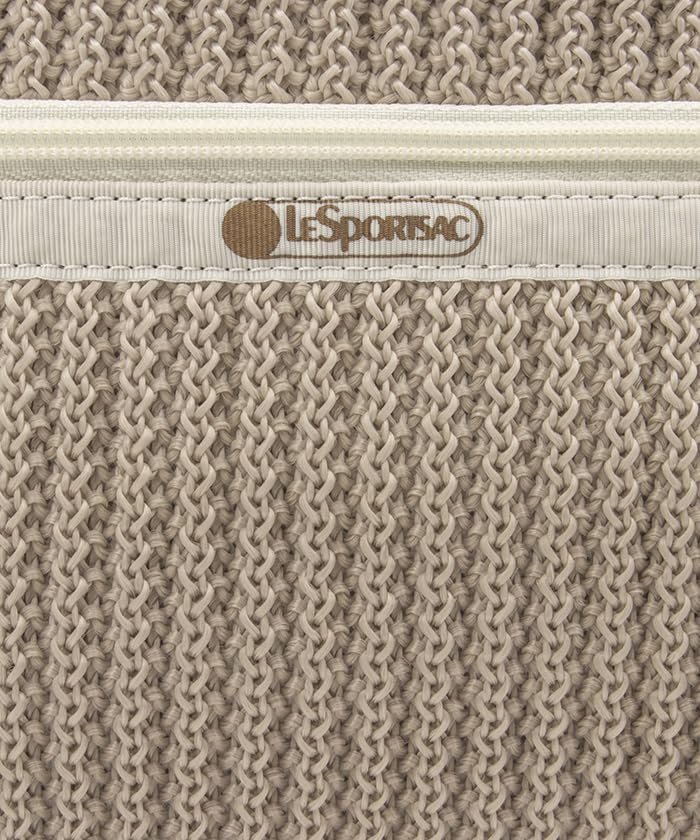 Официальная наплечная сумка CHAIN CROCHET Бежевый Крючком [LeSportsac] КЛАТЧ/1368 Женская