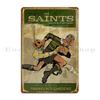 Northampton Saints Rugby Metal Plaque Wall Decor Customized Party Decoration Retro Tin Sign Poster