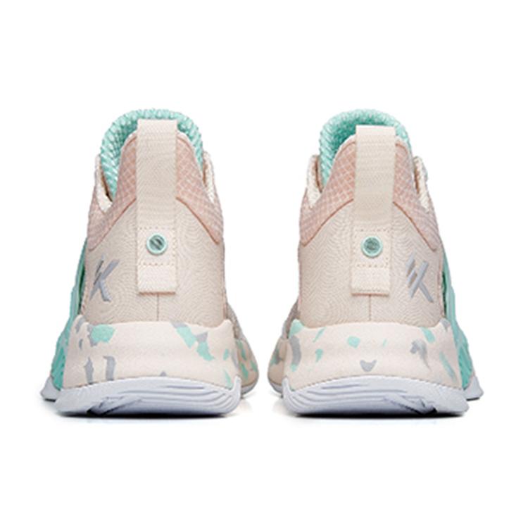 Anta Баскетбольные кроссовки Mountain 1 Мужские Низкие Fair Pink/Porcelain Green 112221623S-4