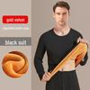 2024 Men's Winter Thermal Underwear Set: Thickened Velvet, Cold-Proof, Plus-Size Suit for Autumn and Winter