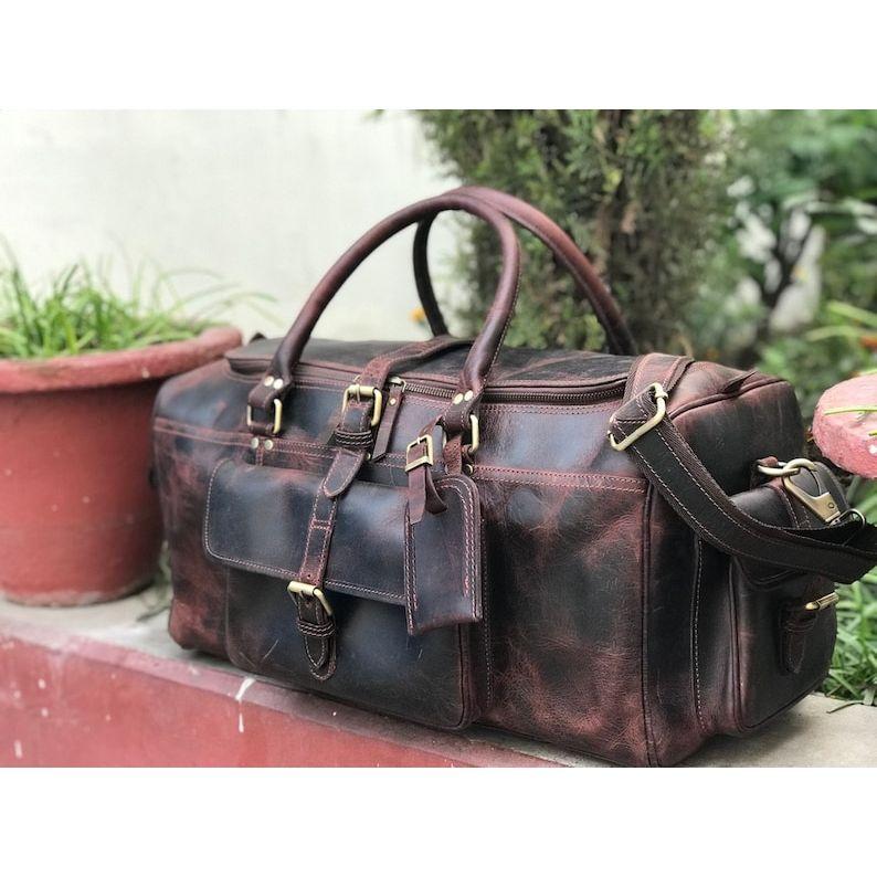 Дорожная сумка, подарок для него, свадебный подарок, сумка для выходных, персонализированный подарок, весенний кожаный подарок для него и для нее