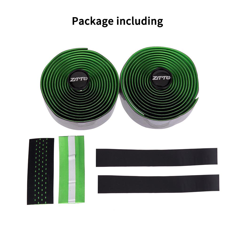 ZTTO Soft Breathable Road Bike Bicycle Handlebar Tape Cork EVA PU Bar Tape Professional Cycling